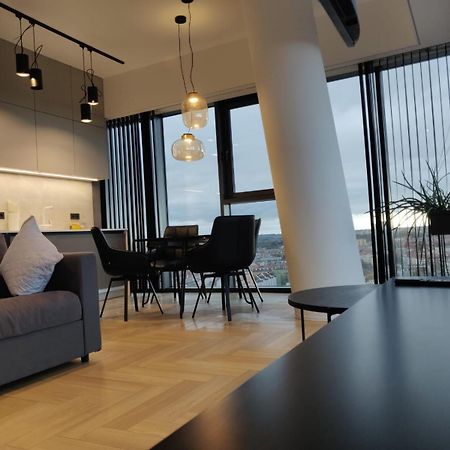 Hanza Tower Szczecin Sky Apart 18Th Floor A Apartman Kültér fotó