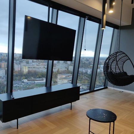 Hanza Tower Szczecin Sky Apart 18Th Floor A Apartman Kültér fotó