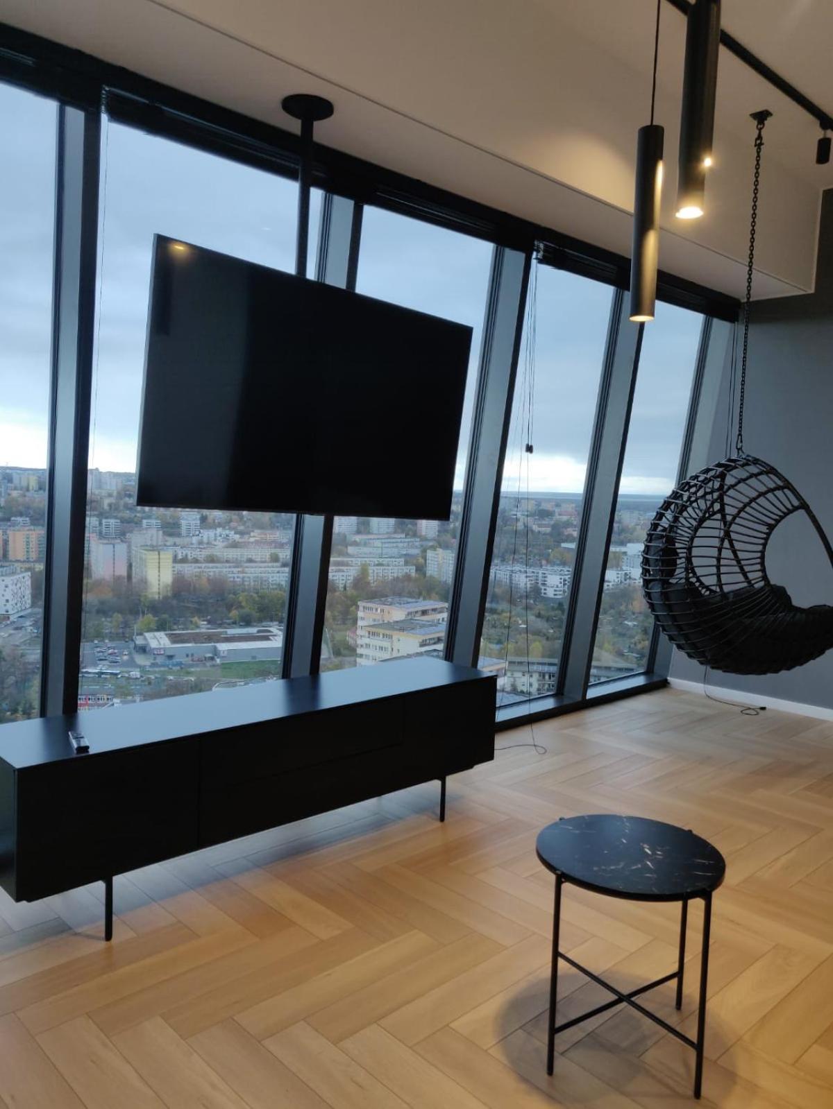 Hanza Tower Szczecin Sky Apart 18Th Floor A Apartman Kültér fotó